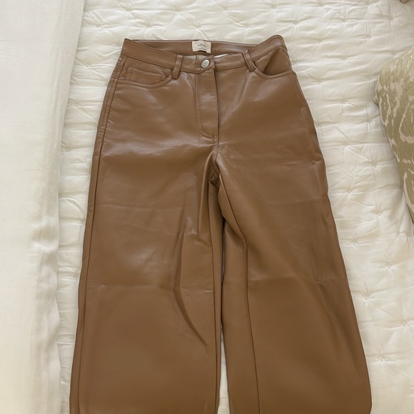 Aritzia Wilfred Melina Faux Leather Pant - Picture 12 of 13